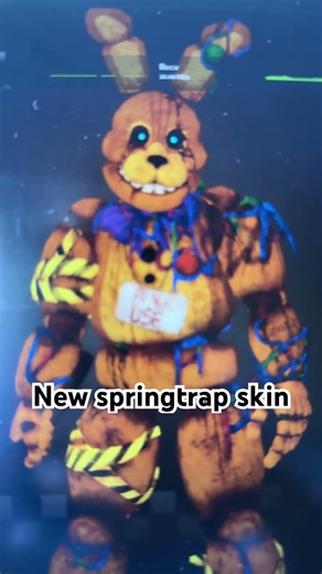 New springtrap skin #roblox #fnaf #trending
