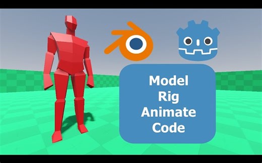Godot 4 / Blender - 从头开始的第三人称角色
