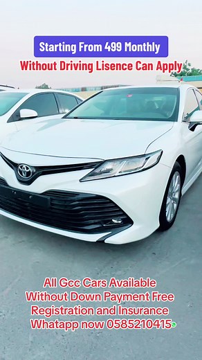 Without down Payment Cars Available Starting from 499 monthly Free Registration qnd Insurance #foryoupage #carinstallment #hondacivic #civic2023 #hondaaccord #fypシ゚viral #zerodownpaymentcar #toyotacamry #trending #camryhybrid #honda #toyota #lexus #dubai_dxb_uae #prado2019 #toyotafortuner