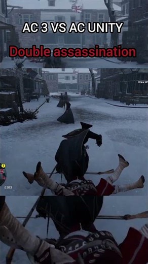 AC3 VS AC Unity Double.Assassination