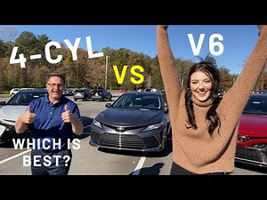 2021 Camry 4-Cylinder vs V6: We Debate So You Can Decide!