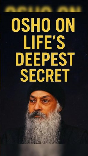 Osho Reveals Life’s Deepest Truth 🔥 | Osho rajneesh | Osho on krishna #shorts