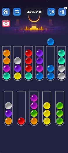 Ball Sort Puzzle Level 5136