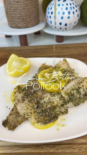 Delicate Pollock Recipe with Lemon Butter | Cooking Tutorial