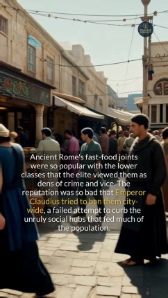 10K views · 29 reactions | Ancient Roman thermopolia highlight societal divisions through food and dining. #historyfacts #ancienthistory #RomanEmpire | Timeless Curiosity | Facebook