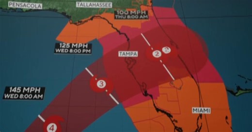 Hurricane Milton's immense size forces more evacuations
