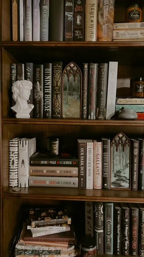 My appalachian forest artwork in the summer and winter 🌲❄️ These book nooks can be bought as a set or individually while supplies lasts! 😊 Link in bio to shop! #appalachia #darkacademia #darkacademiaaesthetic #booktok #bookshelves