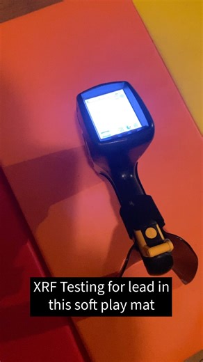 Lead Aware NZ on Instagram: "If you’re wondering how it works, here is a (sped up) video of the play mat testing in action. XRF uses x-rays to read the elemental makeup of an object. It is the same technology used by the US CPSC to screen toys for safety there."