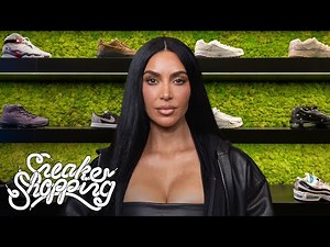 Kim Kardashian Goes Sneaker Shopping With Complex