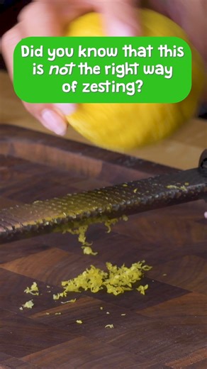Zest up your life! 🍋✨ This hack makes lemon zesting a breeze! | Blossom