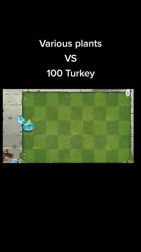Plants vs Zombies 2 Winter Melon vs 100 Turkey | Pvz2 Game