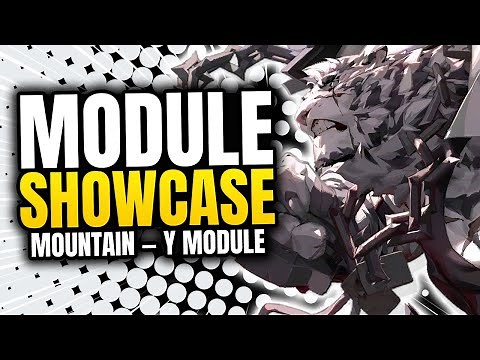 [Arknights] Mountain Y Module Showcase / Comparison