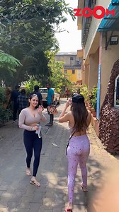 8.5M views · 33K reactions | Working out with your bestie is always fun #zoomtv #malaikaarora #akansharanjan #zoompapz #celebspotted | Zoom TV | Facebook