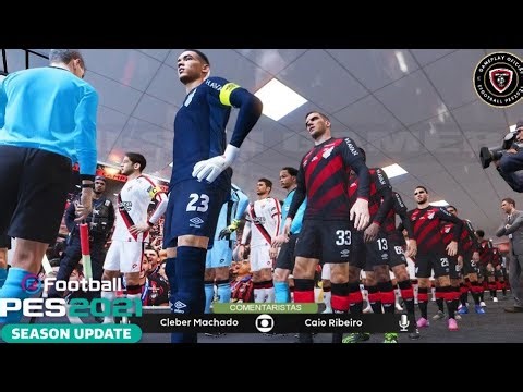 JOGO DE IDA ATLÉTICO-PR EMPATA COM ATLÉTICO-GO NA COMPETIÇÃO DIGITAL NO PC PES21