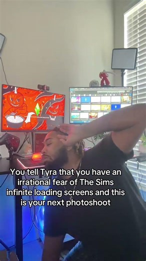 You let your fear own you, you're no longer in the running😭 #thesims4 #thesims #gamingshorts #ANTM