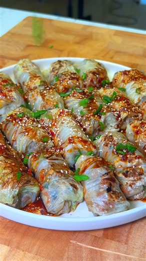 Simple steps for tasty napa cabbage rolls