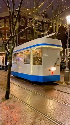 Festive Rides: Amsterdam's Holiday Tram