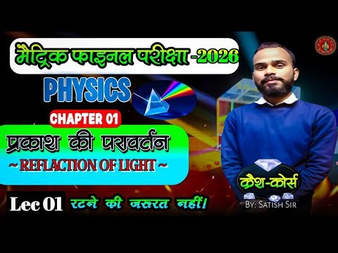 Class 10 Physics | Chapter 1 Revision in One Shot प्रकाश का परावर्तन (Reflection of light) |B.S.E.B