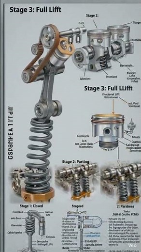 ENGINE MECHANICS: VALVETRAIN & TIMING SYSTEM Explained ⚙️#Valvetrain #TimingSystem