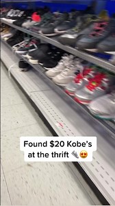 443K views · 6.9K reactions | Got lucky at the thrift  #sneakers #sneakerhead #hypebeast #kobe #thrift #reels | Sole Loco | Facebook