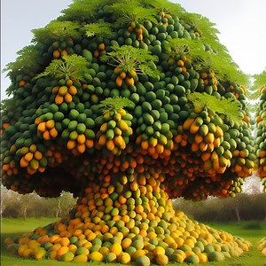 120K views · 34K reactions | The best way to plant and grow papaya with apples  fruit | Tree Garden | Facebook