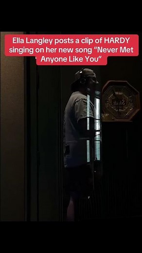 Never Met Anyone Like You clip from Ella Langley #ellalangley #hardy #nevermetanyonelikeyou #newsong