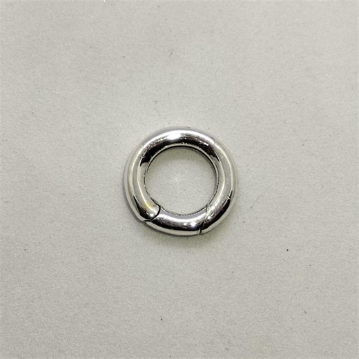 13mm Spring Clasp Sterling Silver and Brass | Handmade Jewelry Making Supply | Necklace & Bracelet Connector - Etsy