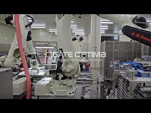 [OPTIMA] 가와사키 로보틱스 BXP135X 로봇 파우치 레트로트 트레이 핸들링 시스템