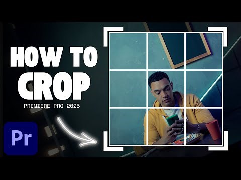 How to CROP VIDEOS in Premiere Pro 2025 (All Ways)