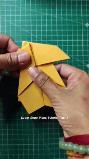 Origami Super Stunt Aircraft ✈️ | Part 2 Final Design & Flight Tips | Easy Origami Plane Tutorial