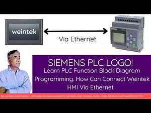 logo! plc how can connect with weintek HMI