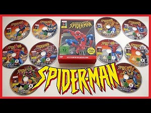 SPIDER-MAN - THE ANIMATED SERIES - LIMITED 10-DISC DVD COLLECTOR'S EDITION UNBOXING
