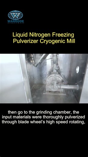 A Cryogenic EVA Particles Grinder for Ultra-Fine Powder Production#shorts