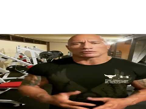 The Rock Dwayne Johnson Talking fast meme template