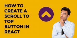 How to create a scroll to top btn in react js