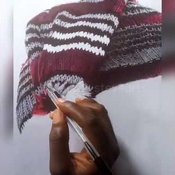 BALLPOINT DRAWING OF AN IGBO TRADITIONAL CAP BY CHARLEZ_STEVEARTS