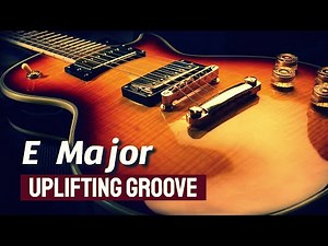 E Major Uplifting Smooth Groove Backing Track