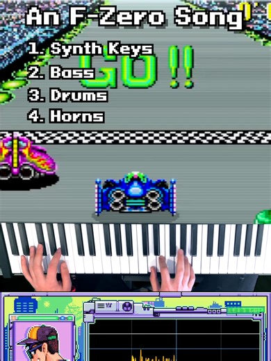 Let's Build an F-Zero Song#chiptune #newmusic #fyp #videogamemusic #nintendo #musician #music #fzero