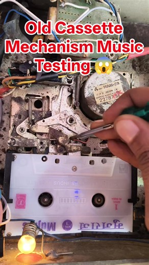Rahul Rahul on Instagram: "Old Cassette Mechanism Music Testing 😱"