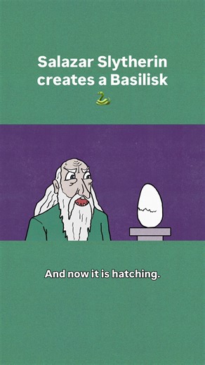 The Birth of Phteven the Basilisk Animation