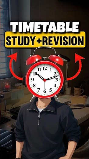 💪Topper's Follow this TIMETABLE for doing Self Study + Revision 😎 #boardexam2026 #shortsfeed