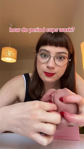 what is a period cup and how do they work? #menstrualcup #reusablecup #periodtok #periodhacks Period cups are inserted into the vagina to collect period flow. Always read the label and follow the directions for use. Shown: Moxie regular cup, for medium flow.