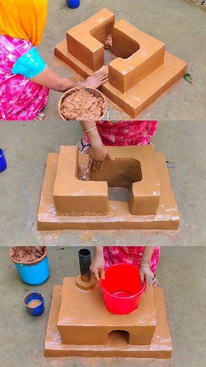 1.1M views · 8.1K reactions | How To Make Smokeless Chulha At Home || Traditional Desi Chulha Design  Mitti Ka Chulha #mittikachulha #villageriyakitchen2 #clay #viral #stove #trendingreels #mud #mudstove #shorts #tranding | Village Riya Kitchen 2.0 | Facebook