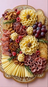🌸 Charcuterie as an Art Form 🌸Delicate folds, creamy cheeses, and thoughtful layers come together to turn this charcuterie board into something truly special, made to admire, then enjoy.🍇✨ | Tasty Simply Recipes