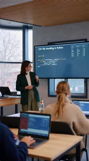 The Germany University teacher teach the basic of CVS file handling in python #ifeles #filewriting #codinglife #webdevelopment #appendmodes #filemodes #statement #codinglife #foryoupage❤️❤️ #recursiveidentity #cvs #cvsfile #cvsfipeinpython
