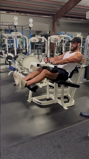 Seated Hamstring Curl Machine | Demo