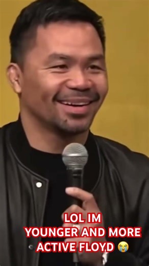 PACQUIAO TO MAYWEATHER “I’m Still YOUNG And MORE ACTIVE “