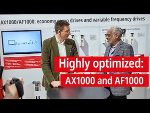 Highly optimized servo technology: AX1000 and AF1000