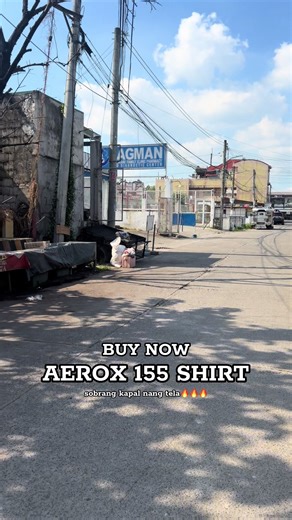 AEROX 155 Shirt: Premium Quality and Stylish Design