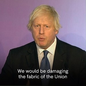 165K views · 1K reactions | Speaking at the DUP conference in 2018, Boris Johnson said no Conservative government “could or should sign up to any such arrangement” that saw regulatory checks down the Irish sea. Now the DUP have rejected the deal he has struck with the EU today, saying it will see customs checks on goods entering Northern Ireland from Britain. | Channel 4 News | Facebook